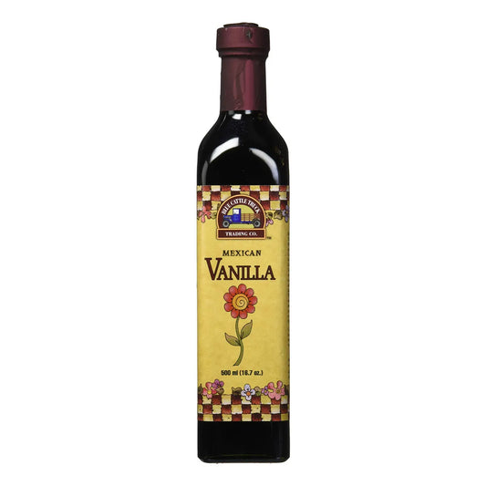 Extracto De Vainilla Gourmet Mexicana Tradicional 500ml Aroma Intenso Y Natural