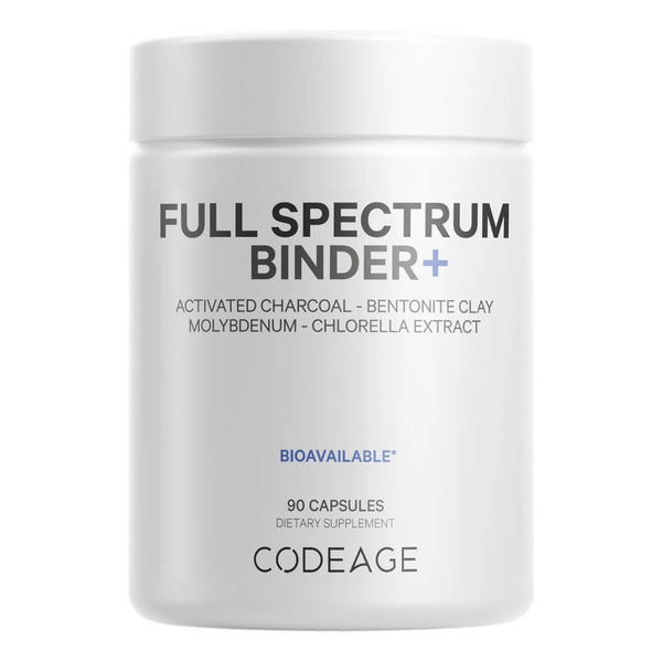 Capsulas Carbón Activado Arcilla Bentonita Ácido Fúlvico Vegano 90 Unidades