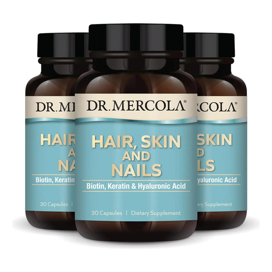 Capsulas Para Cabello Piel Y Uñas Con Biotina Queratina Y Acido Hialuronico 90 Unidades