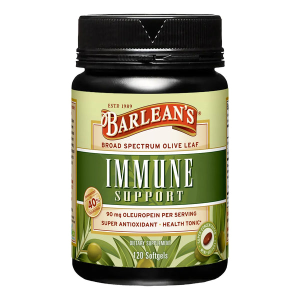 Barleans Cápsulas Blandas Complejo Hoja De Olivo 90 Mg Antioxidantes Refuerzo Inmunológico Y Cardíaco