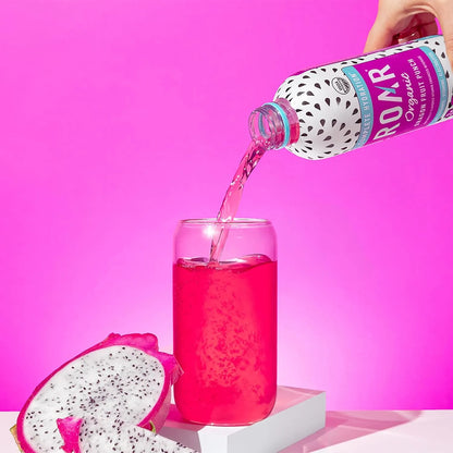 Bebida Orgánica Con Electrolitos Y Vitaminas Ponche De Fruta De Dragón 12 Unidades