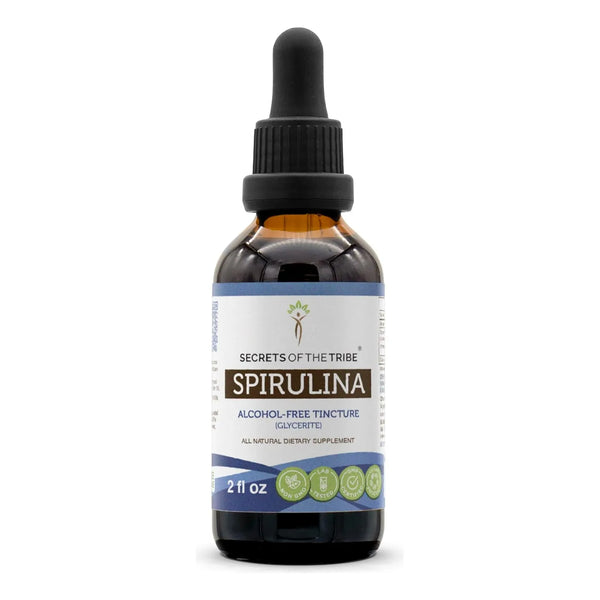 Extracto Liquido De Espirulina Pura 60 Ml Potente Fuente De Nutrientes