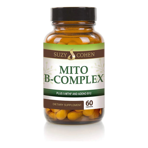 Complejo Mito B 5 Mthf Adeno B12 Suzy Cohen Soporte Metilación Energía