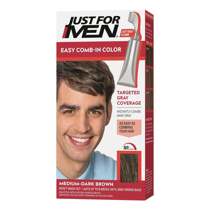 Tintura Quimica Para Cabello Color Cafe Oscuro Brillo Intenso Y Duradero
