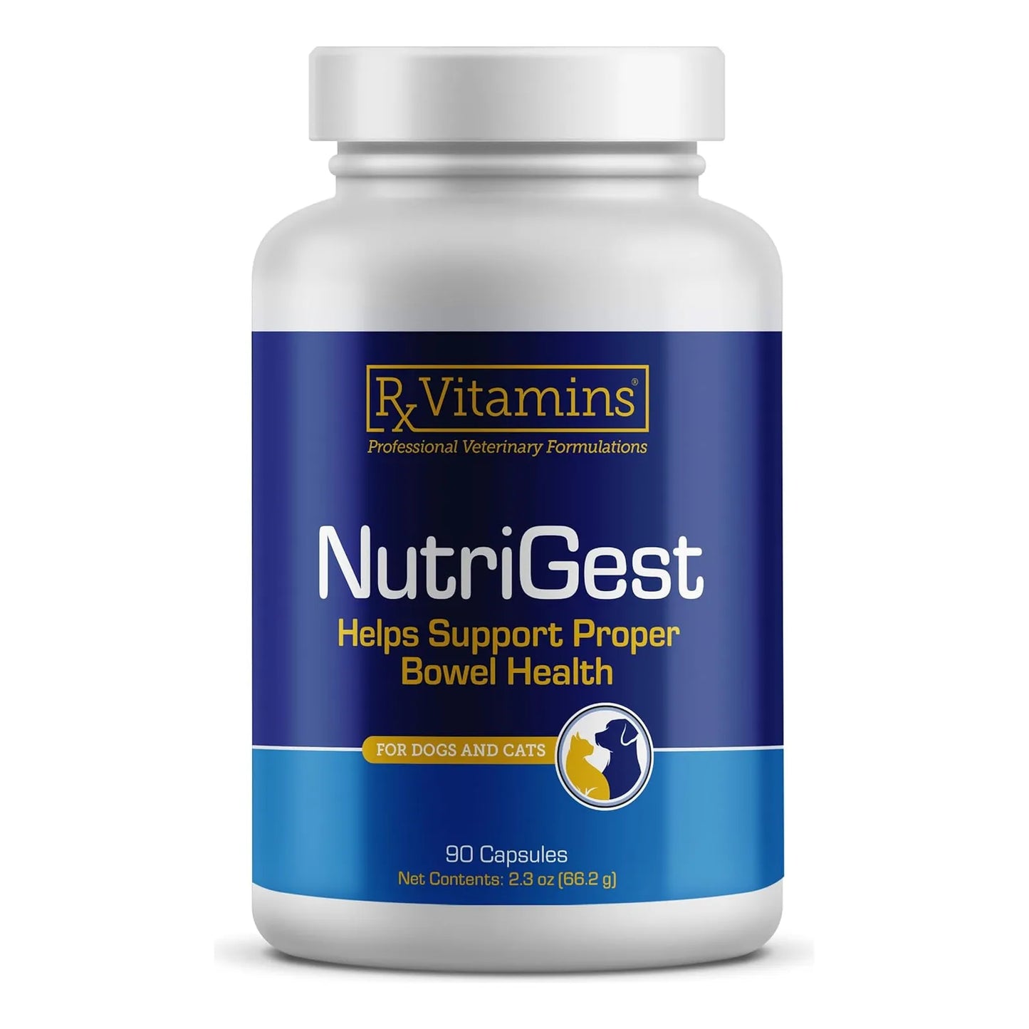 Capsulas Nutrigest Para Gatos Y Perros Probióticos Con Glucosamina Salud Digestiva