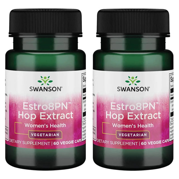 Extracto De Lúpulo 10 Mg 120 Cápsulas Vegetales Pack X2 Soporte Menopausia