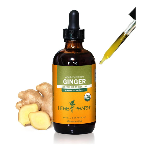 Extracto Líquido De Jengibre Orgánico Certificado Para Apoyo