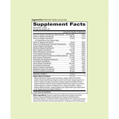 Multivitaminas Hombres 50+ 30 Tabletas Salud Prostata Huesos Energia