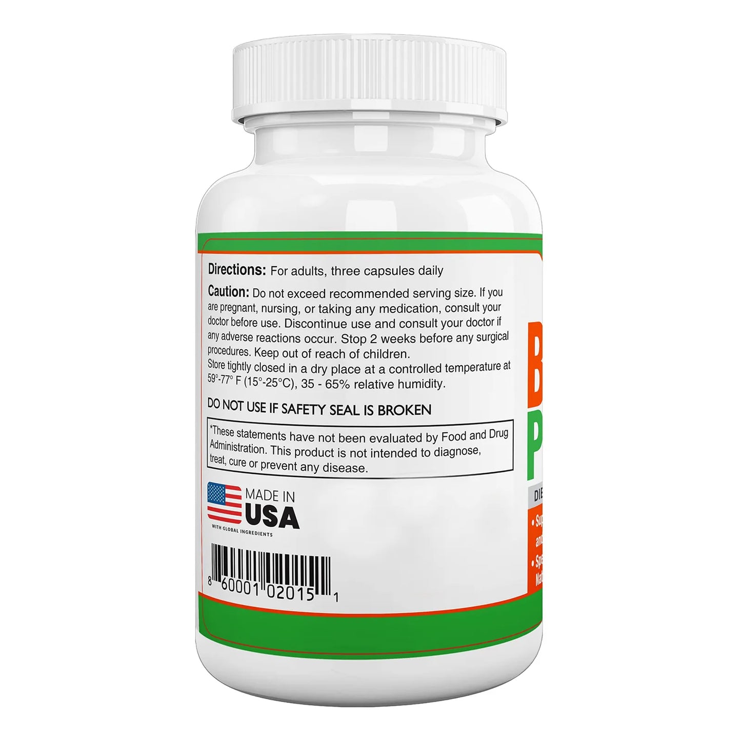 Suplemento Poder Cerebral Concentracion Memoria Ginkgo Biloba 60 Capsulas