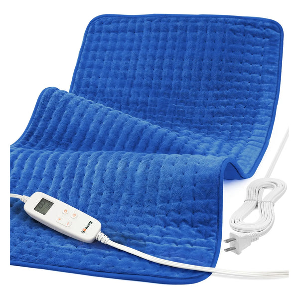 Almohadilla Termica Electrica Xxl Alivia Dolor Espalda 6 Niveles Calor Apagado Automatico