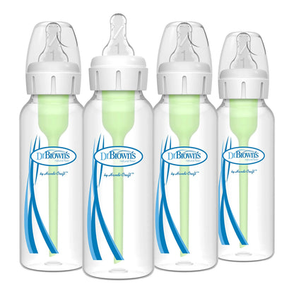 Biberón Antiderrame Dr Brown Con Tetina Silicona Reduce Cólicos 240ml