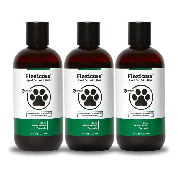 Suplemento Líquido Cuidado Articular Perros 3 Botellas Soporte Cadera Movilidad