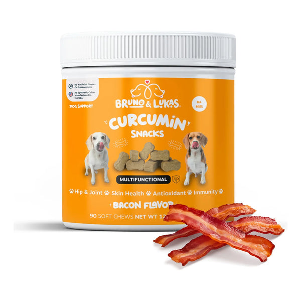Masticables De Cúrcuma Para Perros Salud Articulaciones Alivio Dolor Artritis