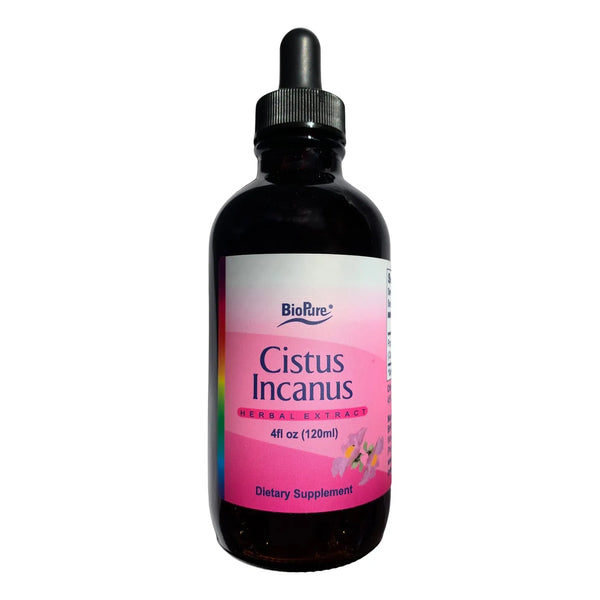 Extracto De Cistus Incanus Tintura Organica Antioxidante 4 Oz Refuerza Sistema Inmunologico