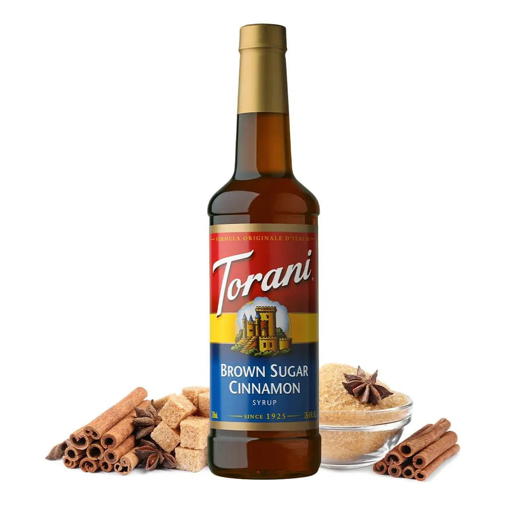 Jarabe De Canela Y Azúcar Moreno Torani 740 Ml Endulza Naturalmente