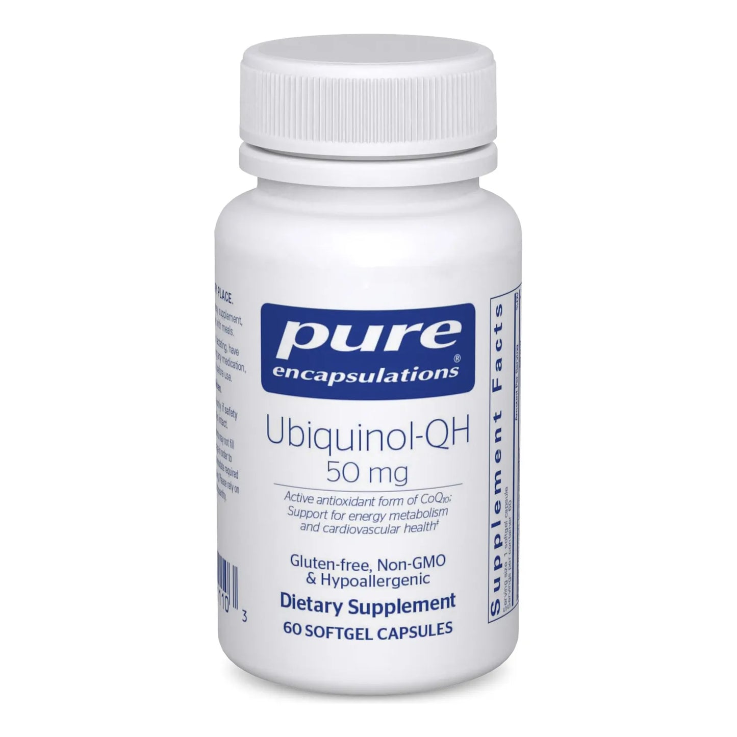 Ubiquinol QH 50 Mg Capsulas Blandas Antioxidante Energía Celular Y Cardiovascular