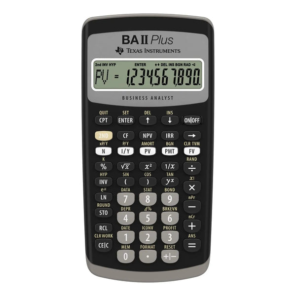 Calculadora Financiera Texas Instruments BA II Plus Profesional NPV IRR
