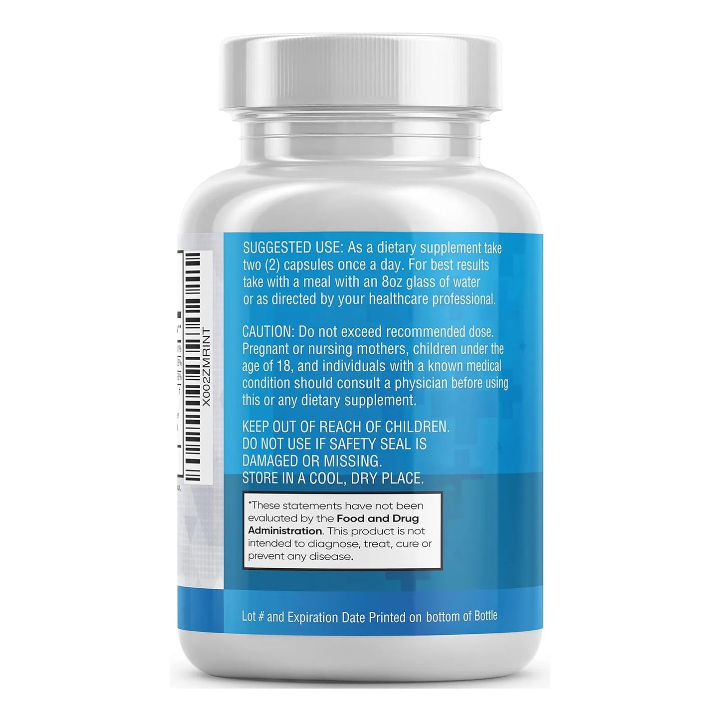 Suplemento Defensa Inmune 8 En 1 Con Zinc Quercetina Vitamina C D3 Saúco 60 Caps