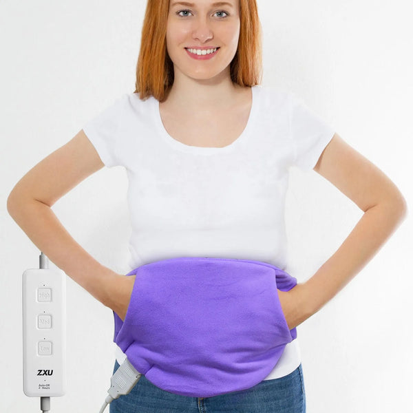 Almohadilla Termica Para Dolor Espalda 3 Niveles Calor Ajustable Alivio Rapido