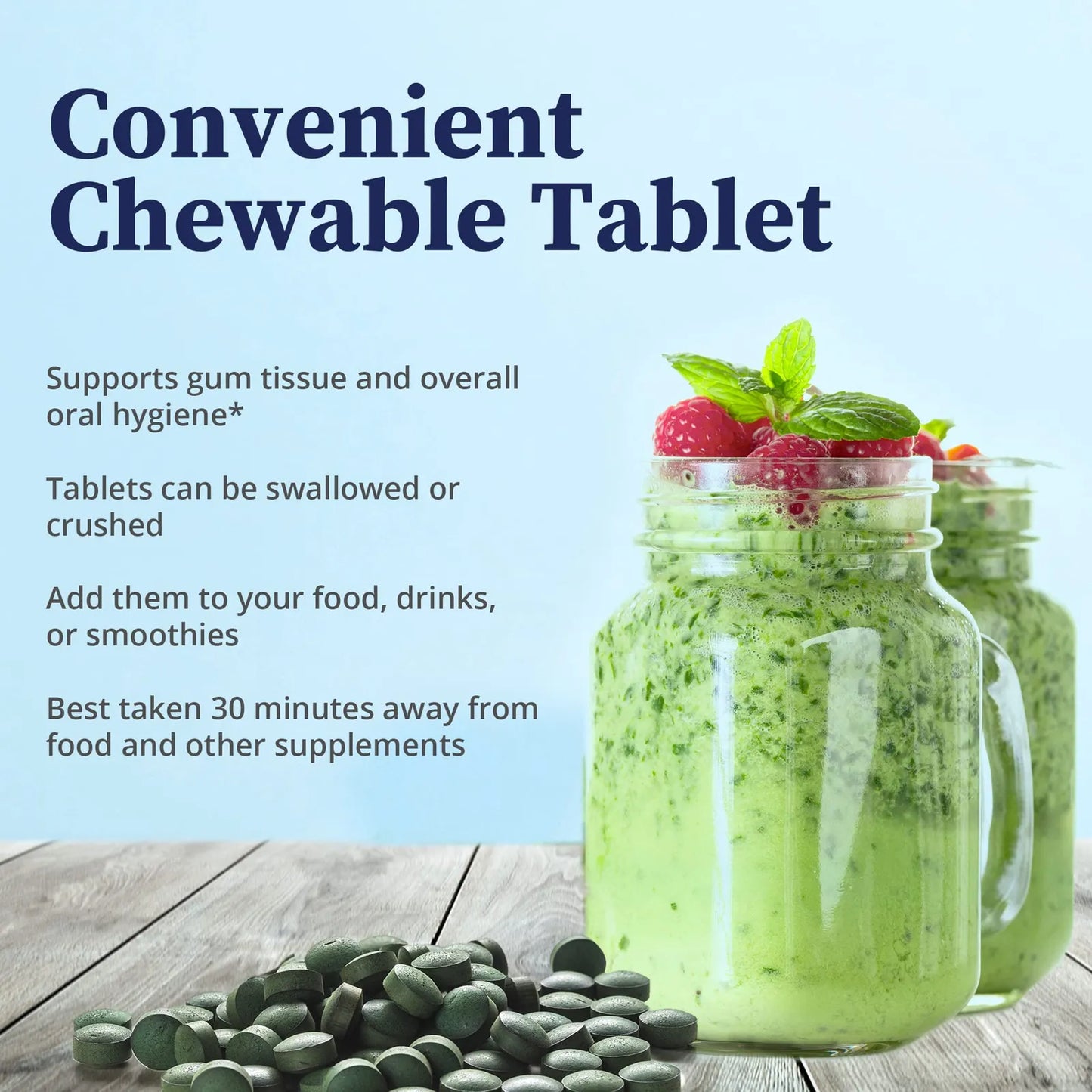 Chlorella Pyrenoidosa Orgánica Pared Celular Agrietada Superalimento Nutracéutico