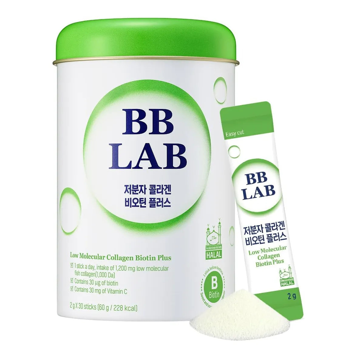Colageno Marino Coreano Con Biotina Y Vitamina C Sabor Moscatel 30 Sticks