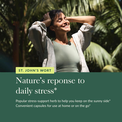 Hierba De San Juan Suplemento Natural 60 Cápsulas Veganas Para Apoyo Emocional