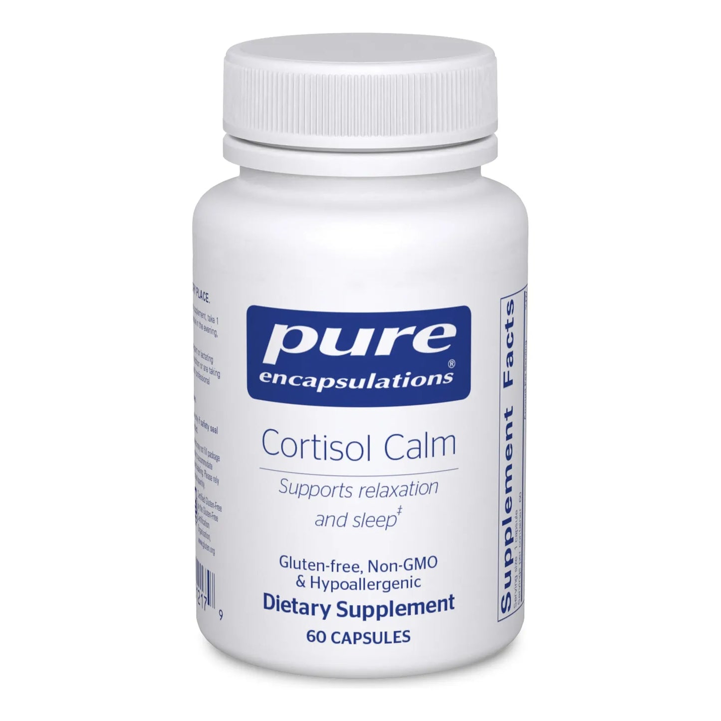 Cortisol Calm Suplemento Para Manejo Del Estrés Y Sueño Reparador Con Ashwagandha Y L Teanina 60 Cápsulas