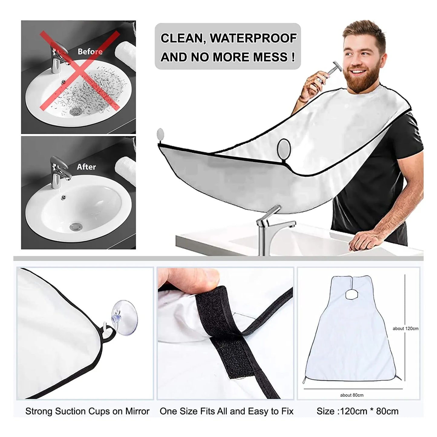 Kit De Afeitado Premium Hombre Maquinilla Seguridad Cuchillas Repuesto Crema Sandalo Regalo
