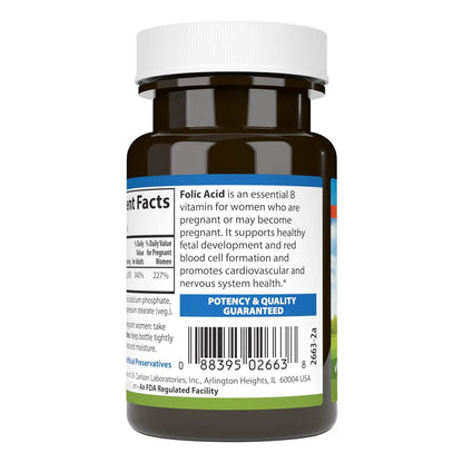 Ácido Fólico 800 Mcg Apoyo Prenatal 300 Tabletas Importado