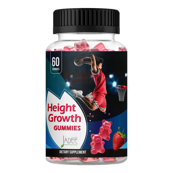 Gomitas De Calcio 325 Mg Para Crecimiento De Altura Con Ashwagandha Y Vitaminas