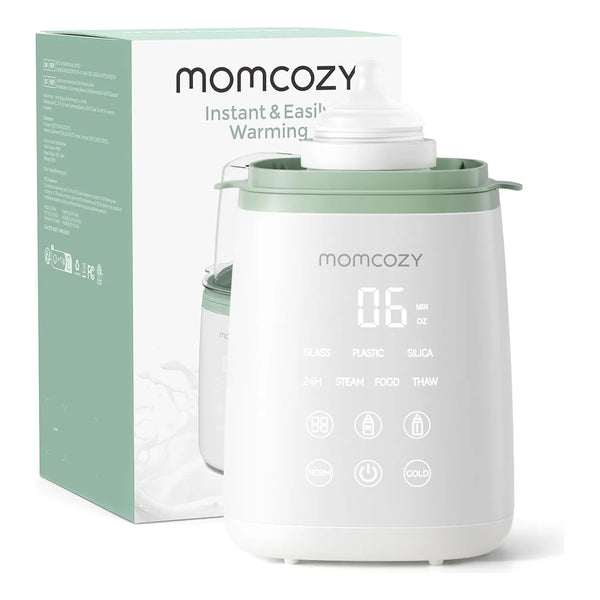 Calentador De Biberones Momcozy Rápido Con Temporizador Y Apagado Automático