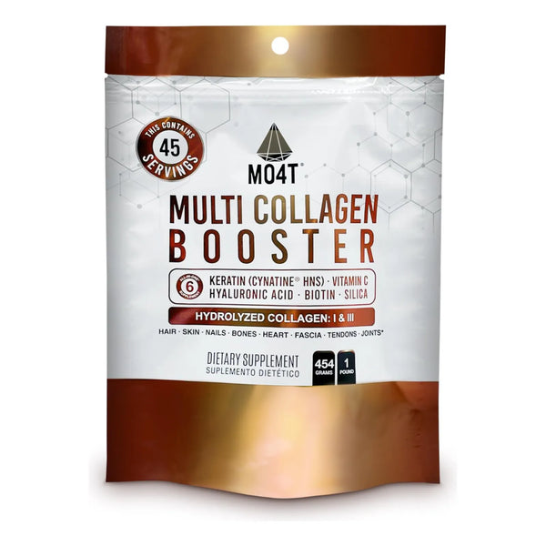 Polvo Potenciador De Colageno Multiple Extra Fuerte Con Queratina Y Biotina Para Piel Cabello Y Uñas