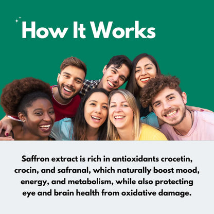 Capsulas Extracto Puro Azafran 88 5 Mg Soporte Estado Animo Energia Salud Ocular