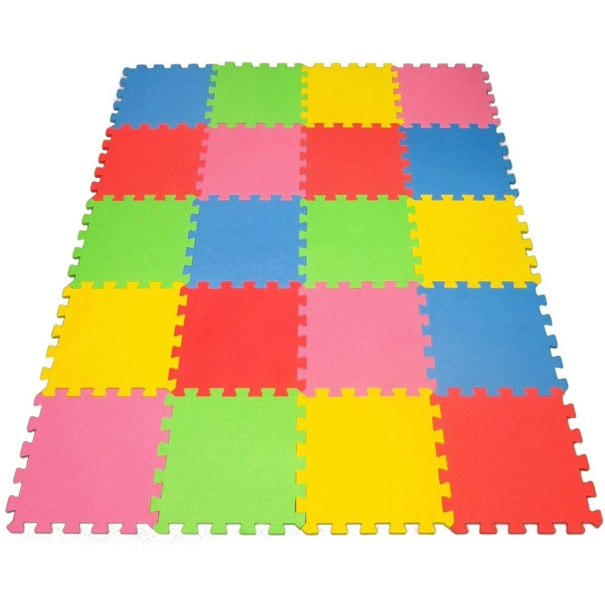 Tapete Para Bebe Antigolpes 20 Und Extragrandes Seguro Y Colorido