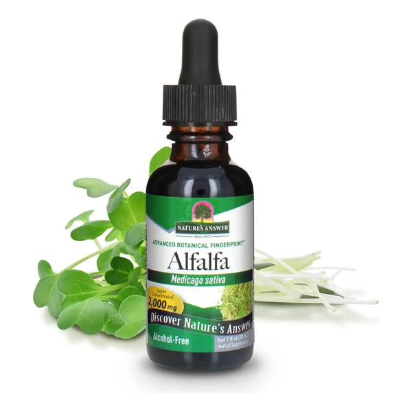 Extracto De Hierba De Alfalfa 30 Ml Apoyo Inmunologico Nature's Answer
