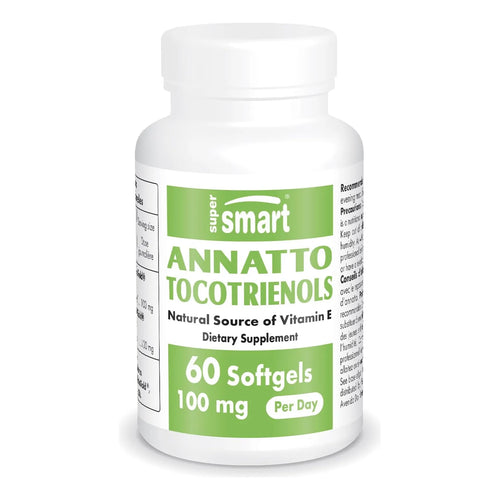 Tocotrienoles Annatto 100 Mg Deltagold Vitamina E 60 Capsulas Antioxidante Natural
