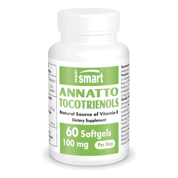 Tocotrienoles Annatto 100 Mg Deltagold Vitamina E 60 Capsulas Antioxidante Natural