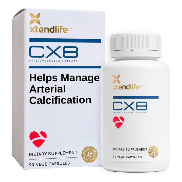 Suplemento Salud Cardíaca Vitamina K2 MK7 D3 Tocotrienoles Espino Cerval 90 Cápsulas