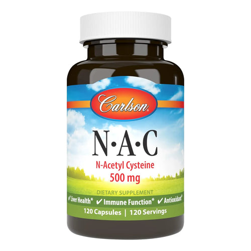 N Acetil Cisteina 500 Mg 120 Capsulas Antioxidante Salud Hepatica E Inmune