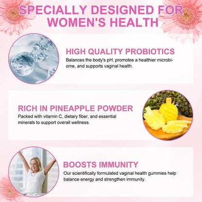 Gomitas Equilibro Femenino Probióticas Para Digestión Y PH Premium