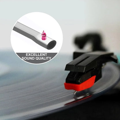 Agujas Premium Para Tocadiscos 4 Unid Sonido Excepcional Y Fácil Instalación