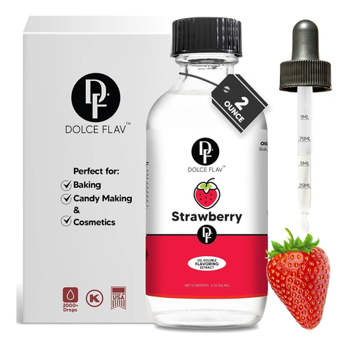 Dulce Aroma Fresa 56.7 Ml Potente Extracto Aceite Multiuso