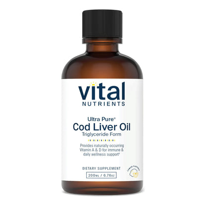 Aceite De Higado De Bacalao Ultra Puro Grado Farmaceutico 1025 Omega 3 Vitamina A Y D
