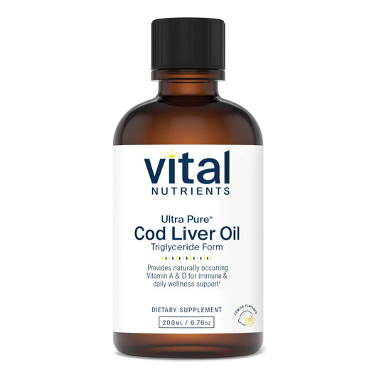 Aceite De Higado De Bacalao Ultra Puro Grado Farmaceutico 1025 Omega 3 Vitamina A Y D