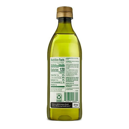 Aceite De Oliva Extra Ligero 500 Ml Sabor Suave Ideal Para Cocinar Y Aderezar