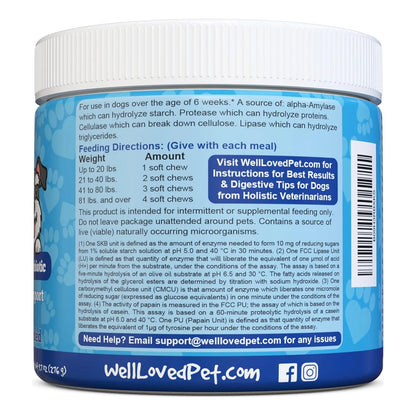 Masticables Probióticos Y Enzimas Digestivas Para Perros Salud Intestinal