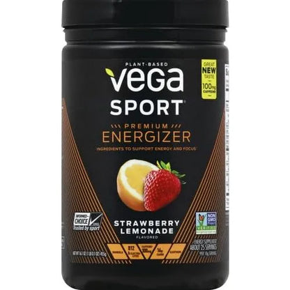Sport Energizer Polvo Preentrenamiento Limonada Fresa Energia Enfoque 25 Porciones