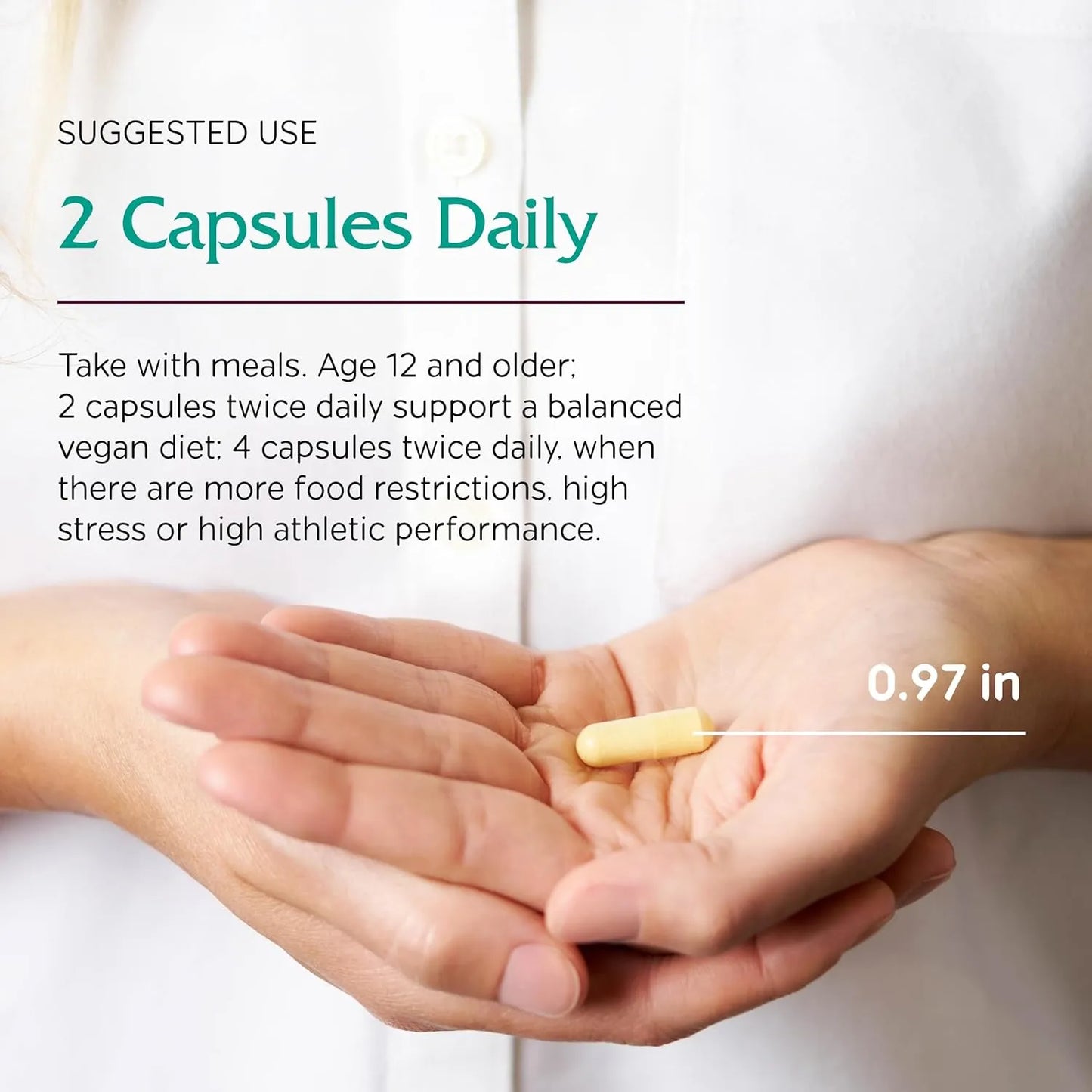 Multivitaminico Vegano Para Mujeres 120 Capsulas Sin Hierro Vitanica Vegan Symmetry