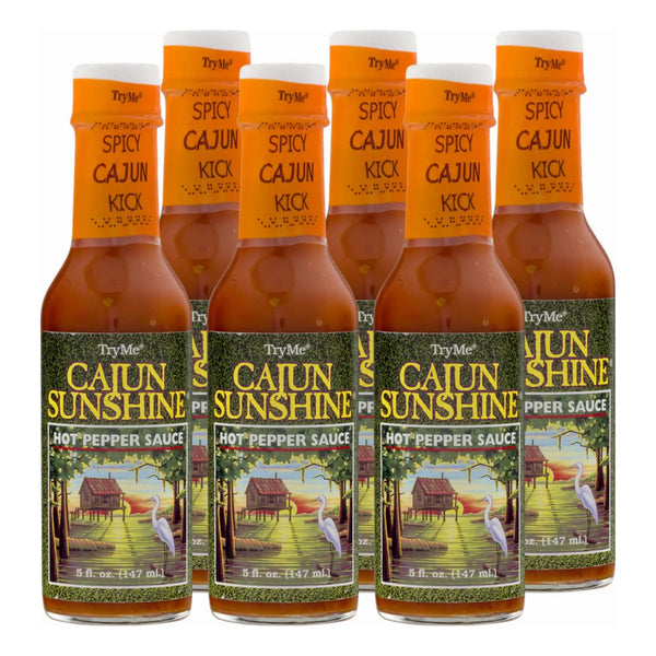 Salsa Picante De Pimiento Cajun Pack X6 Sabores Intensos