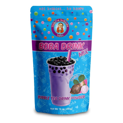Polvo De Té Taro Boba Para Bebidas De Burbujas 10 Onzas Sabor Premium